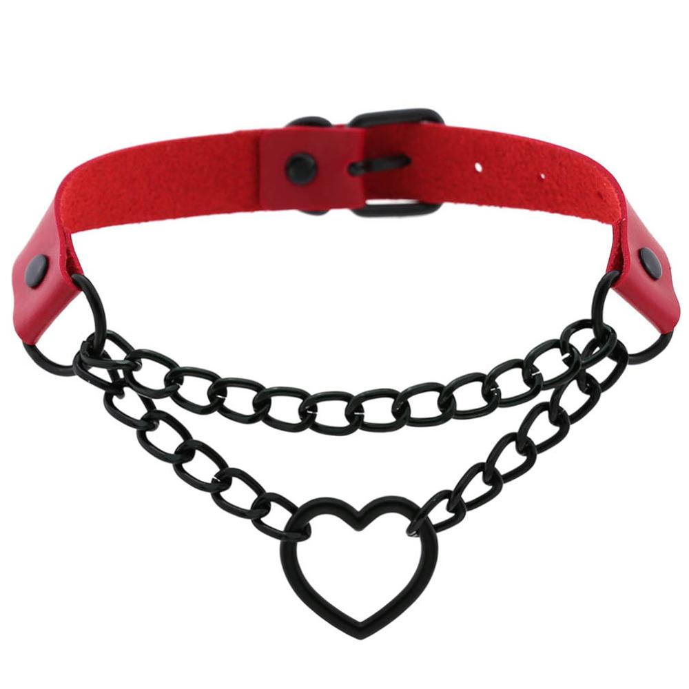 Heart Choker Necklaces