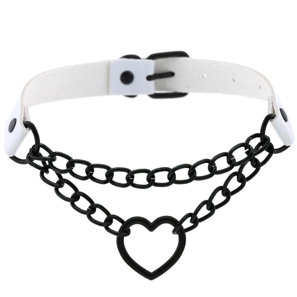 Heart Choker Necklaces