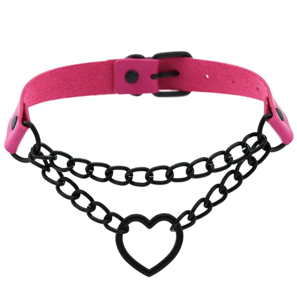 Heart Choker Necklaces