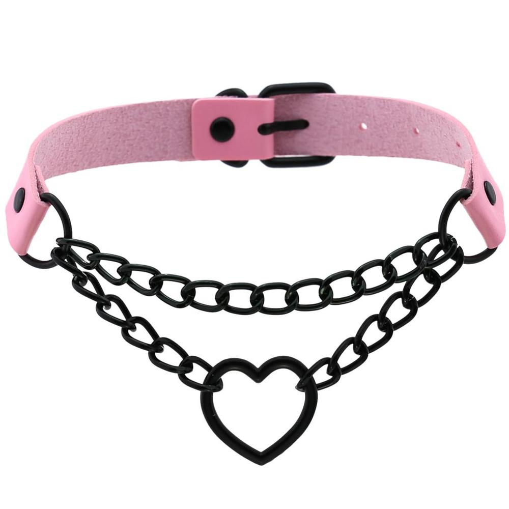 Heart Choker Necklaces